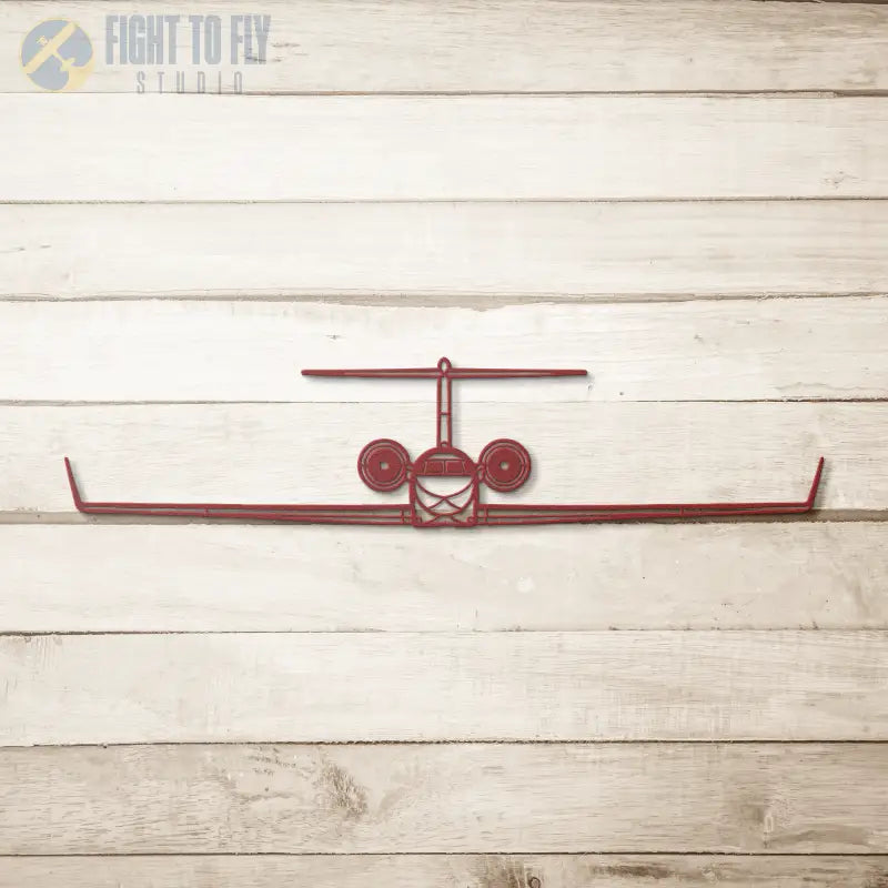 G650 Die Cut Metal Wall Art - Sign - Pilot gifts - WWII warbird t-shirt