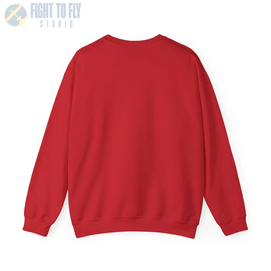 Gee Bee R-1 with Santa at the Controls – Holiday Sweater - Sweatshirt - Pilot gifts - WWII warbird t-shirt