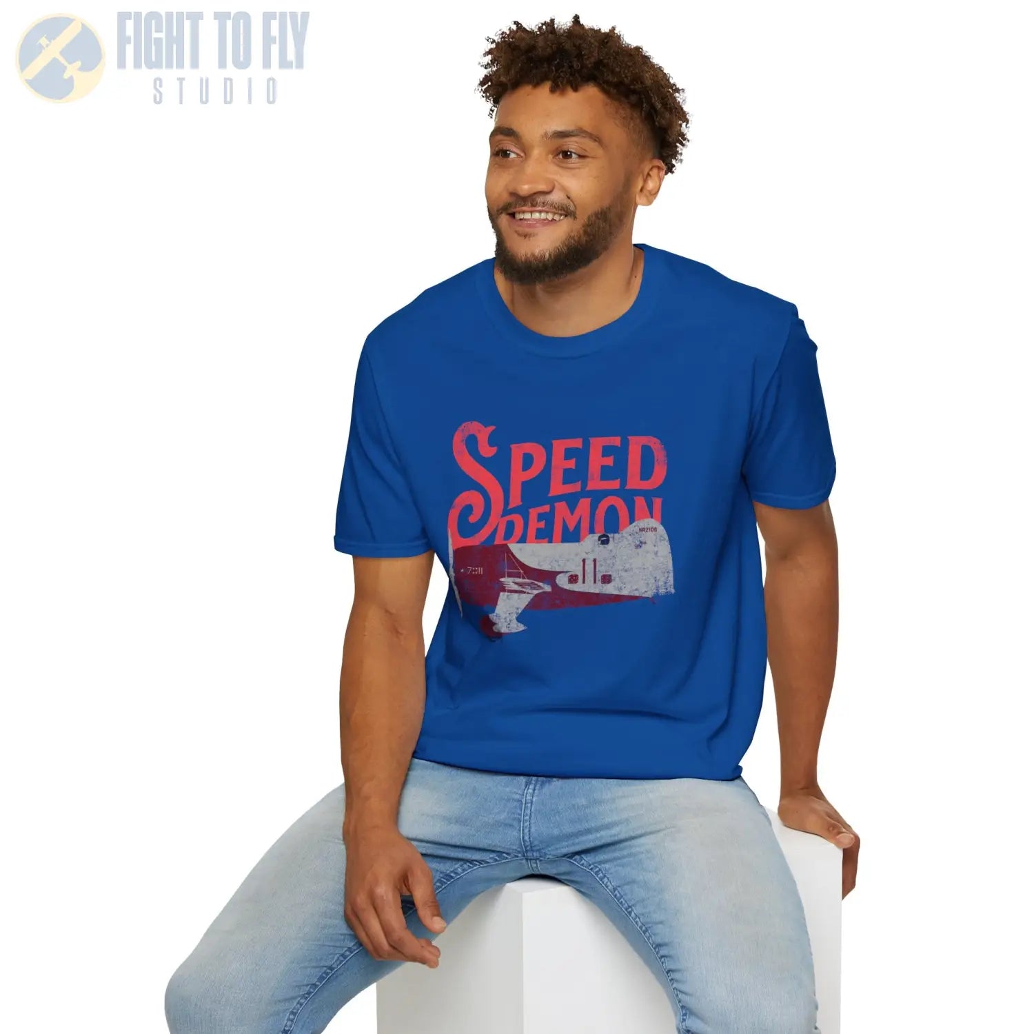 Gee Bee “Speed Demon” Racing T-Shirt - Pilot gifts - WWII warbird t-shirt