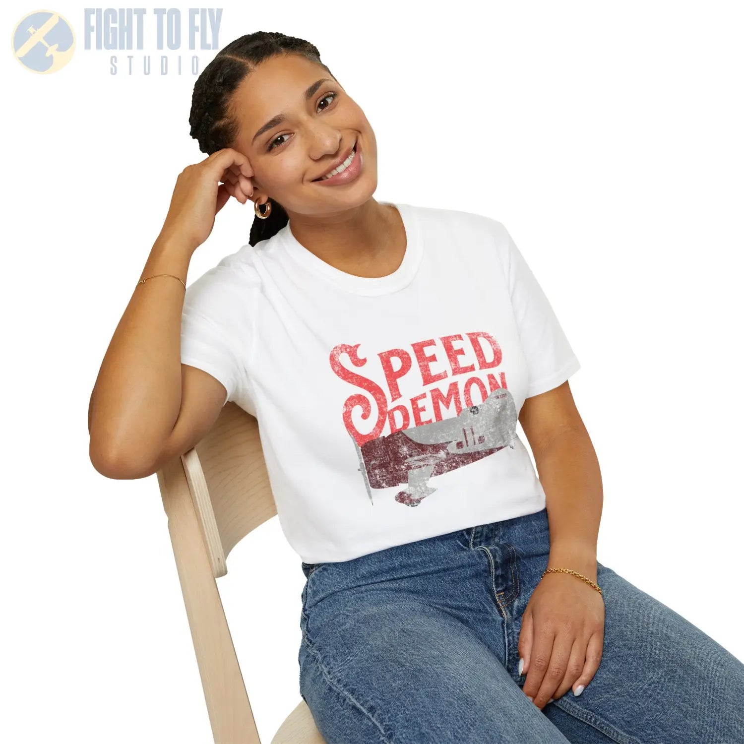 Gee Bee “Speed Demon” Racing T-Shirt - Pilot gifts - WWII warbird t-shirt