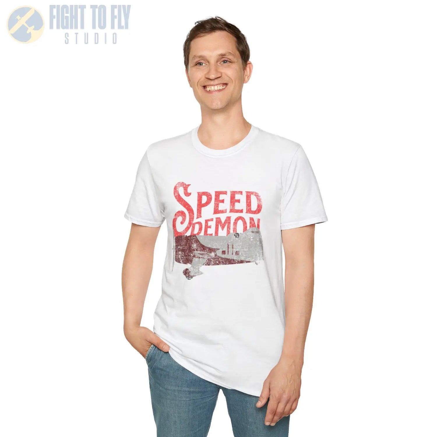 Gee Bee “Speed Demon” Racing T-Shirt - Pilot gifts - WWII warbird t-shirt