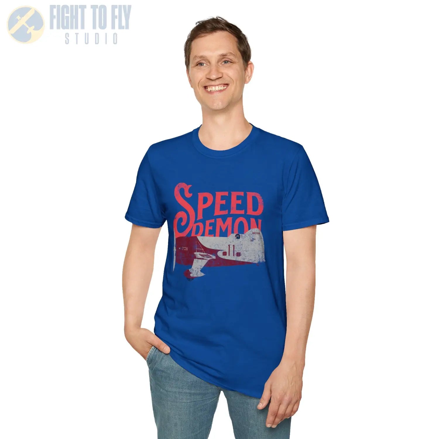 Gee Bee “Speed Demon” Racing T-Shirt - Pilot gifts - WWII warbird t-shirt