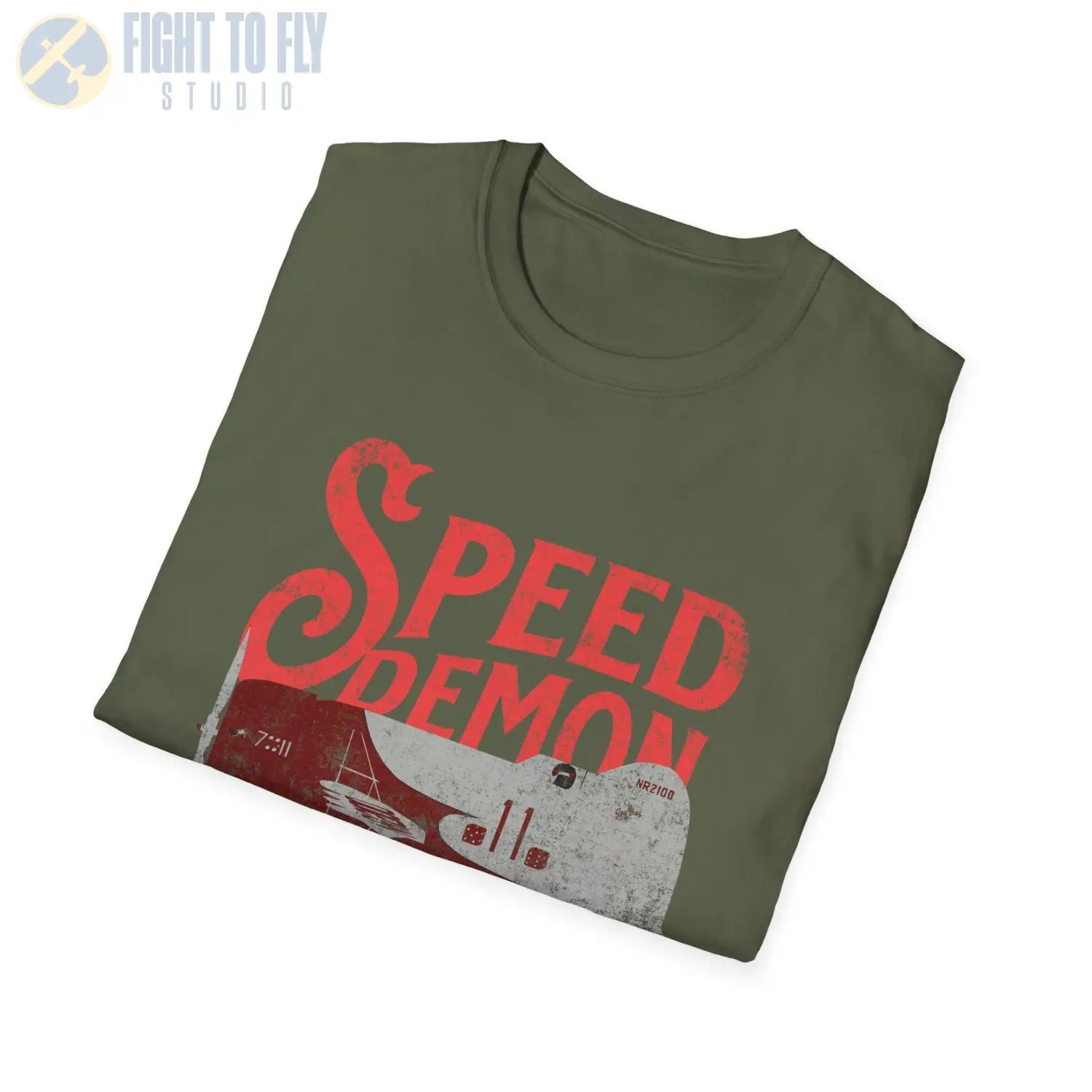 Gee Bee “Speed Demon” Racing T-Shirt - Pilot gifts - WWII warbird t-shirt