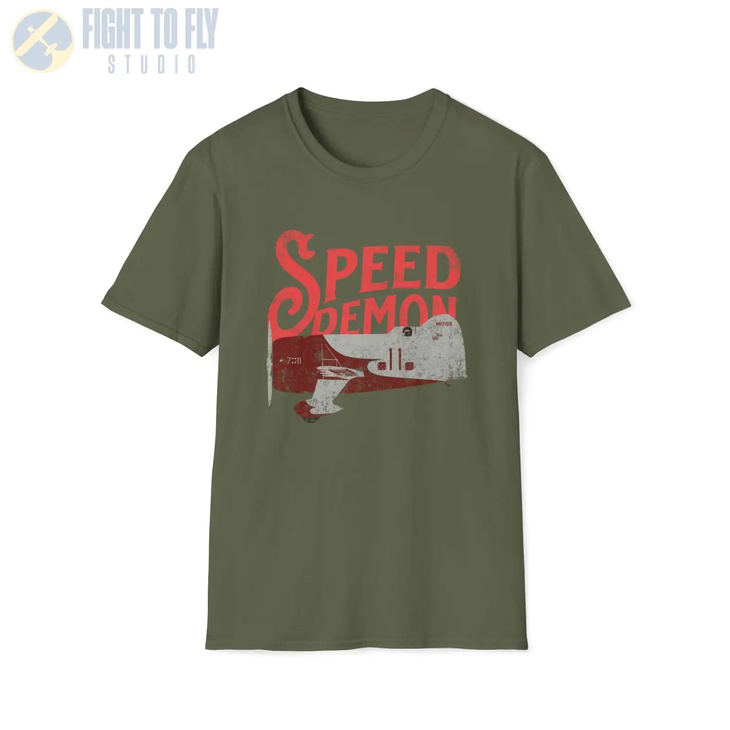 Gee Bee “Speed Demon” Racing T-Shirt - Pilot gifts - WWII warbird t-shirt