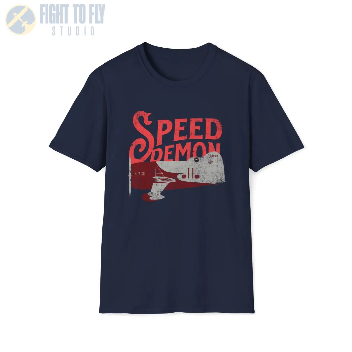 Gee Bee “Speed Demon” Racing T-Shirt - Pilot gifts - WWII warbird t-shirt