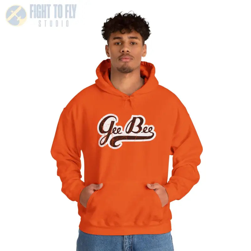 Gee Bee Vintage Logo Hoodie - Gifts for pilots - Aviation apparel