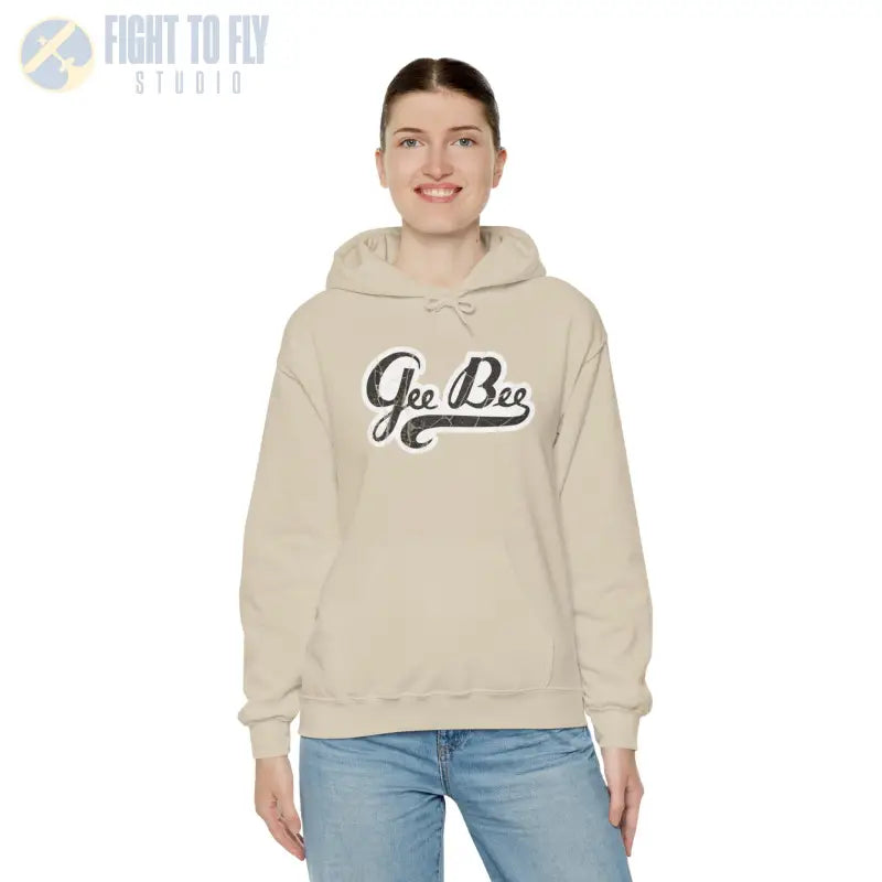Gee Bee Vintage Logo Hoodie - Gifts for pilots - Aviation apparel