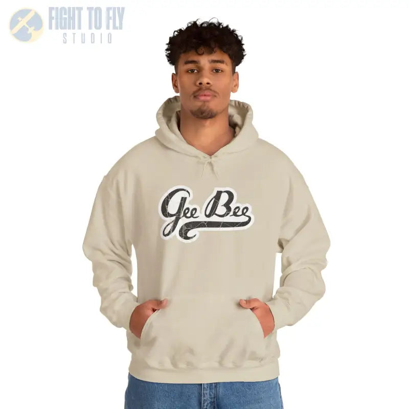 Gee Bee Vintage Logo Hoodie - Gifts for pilots - Aviation apparel