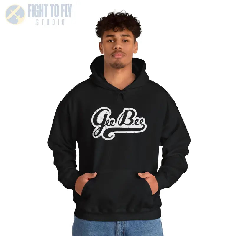 Gee Bee Vintage Logo Hoodie - Gifts for pilots - Aviation apparel