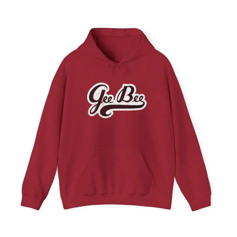 Gee Bee Vintage Logo Hoodie - Gifts for pilots - Aviation apparel