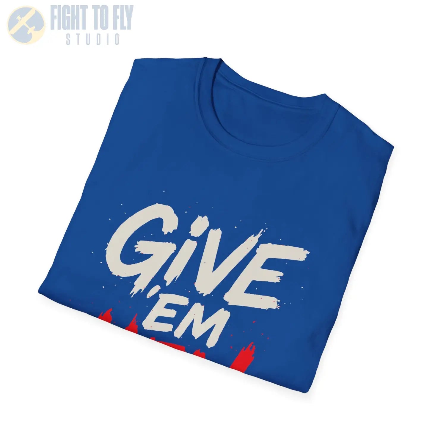 Give ’Em Hell! - T-Shirt - Pilot gifts - WWII warbird t-shirt