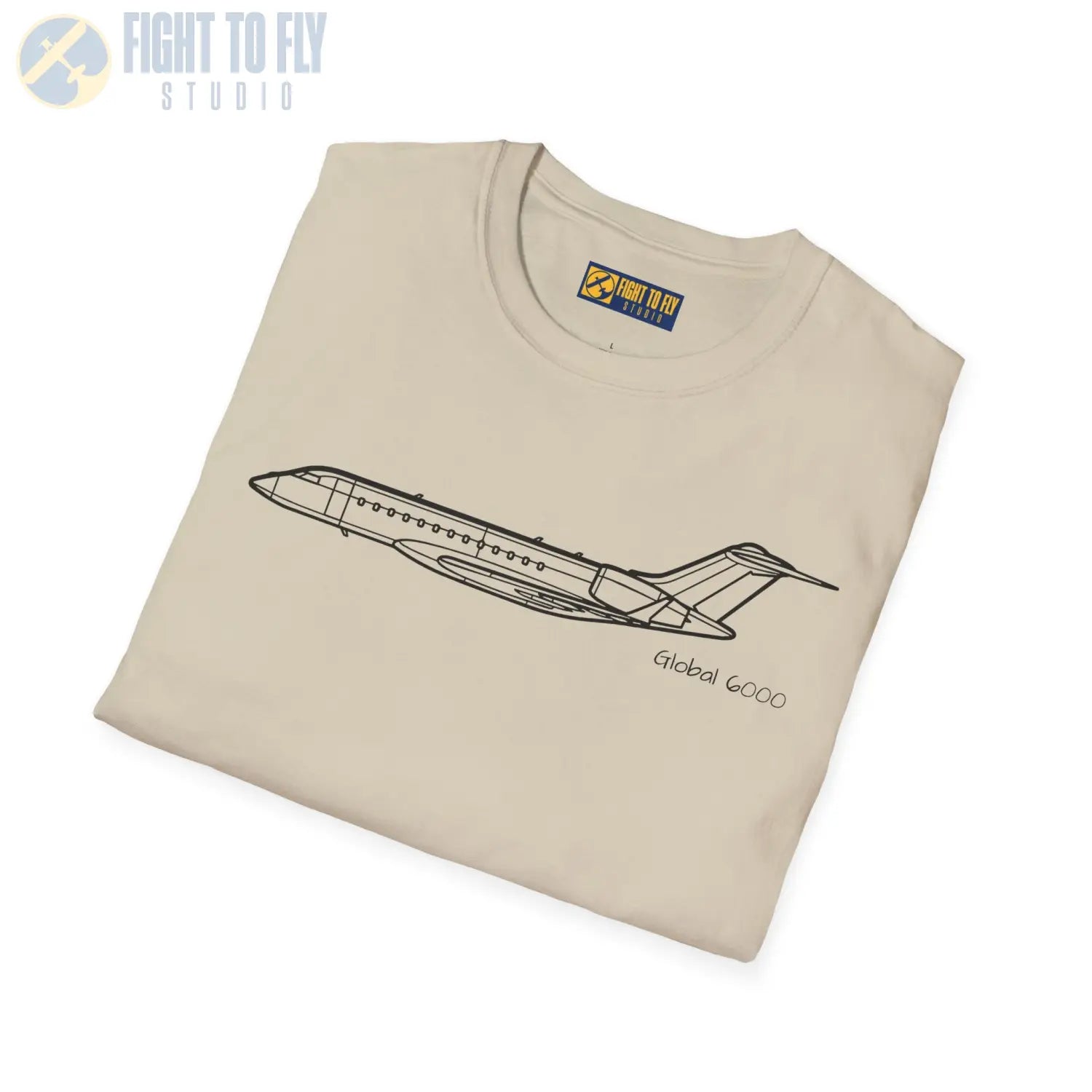 Global 6000 T-Shirt - Pilot gifts - WWII warbird t-shirt