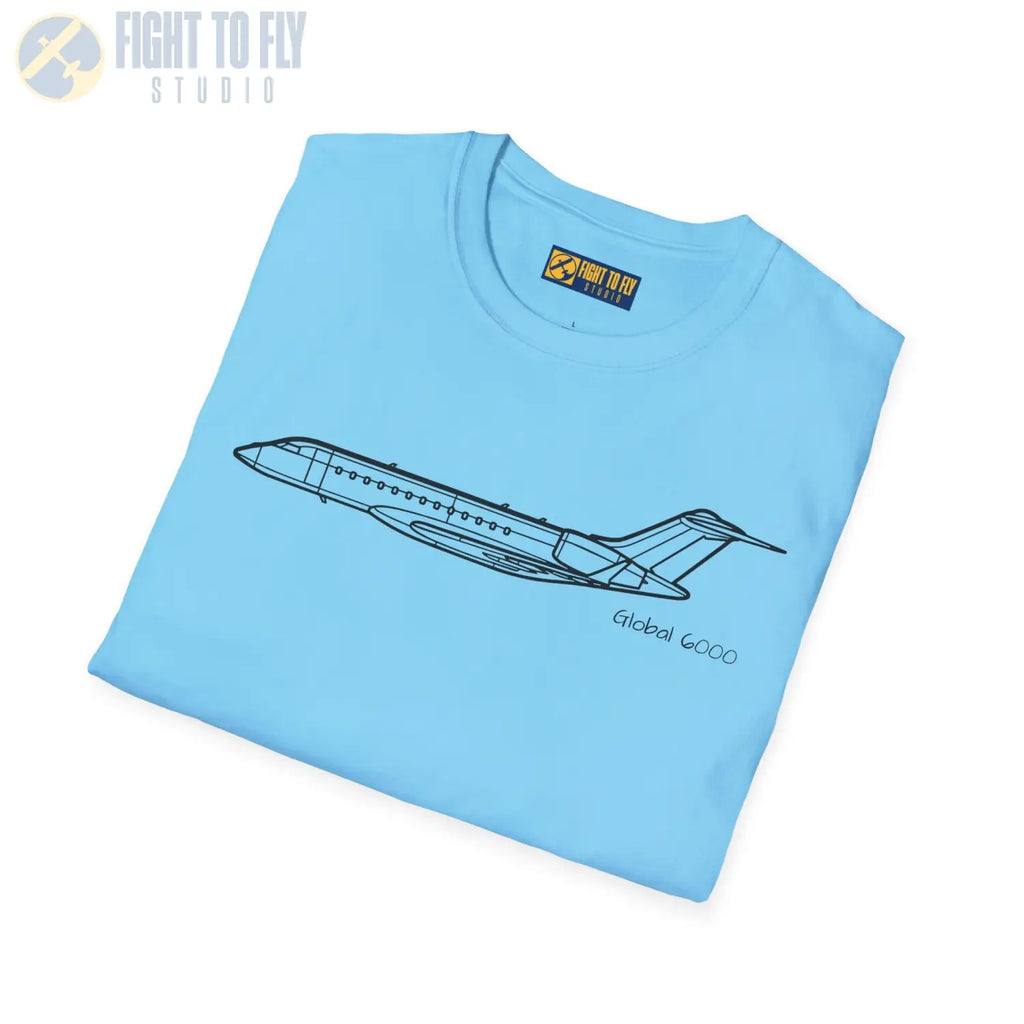 Global 6000 T-Shirt - Pilot gifts - WWII warbird t-shirt