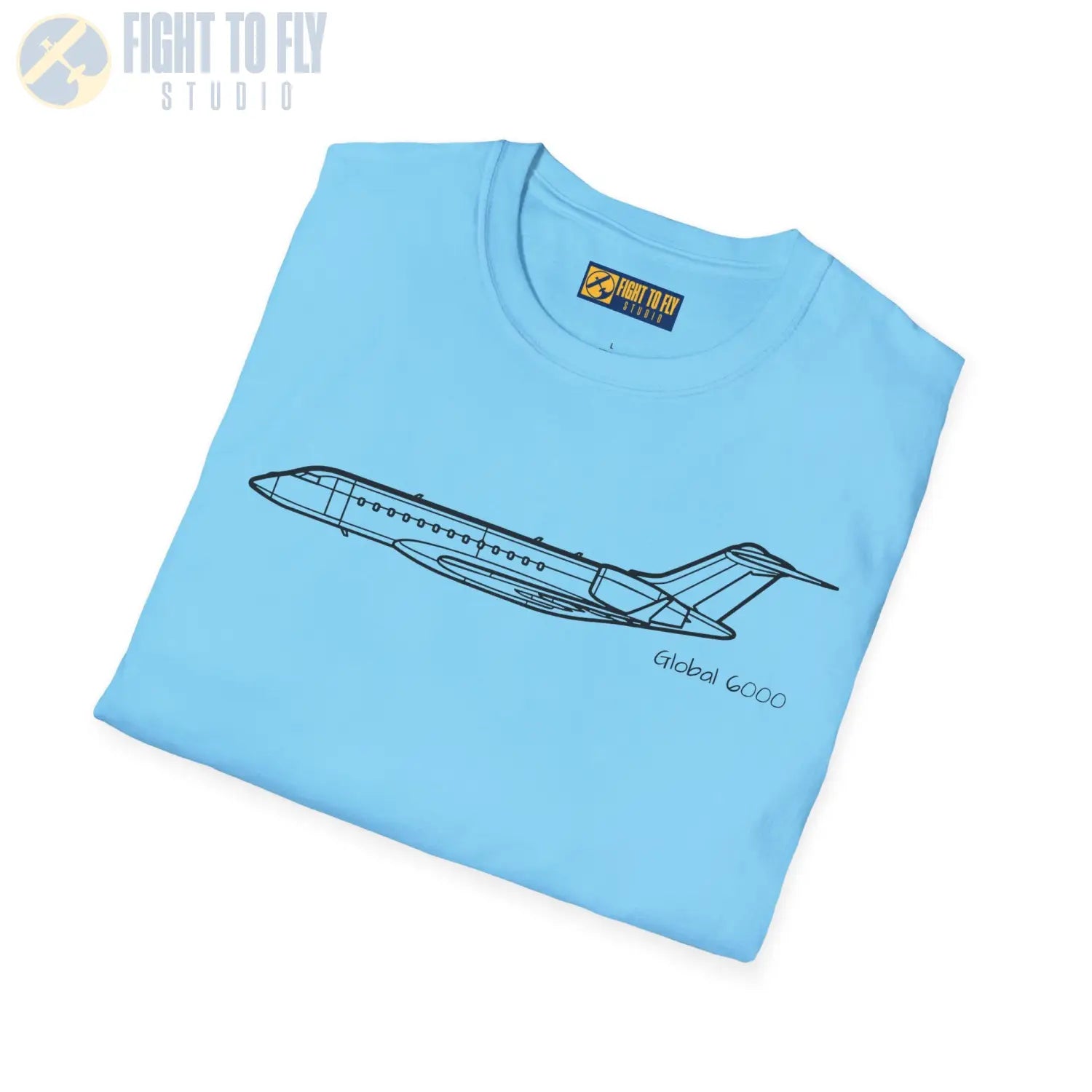 Global 6000 T-Shirt - Pilot gifts - WWII warbird t-shirt