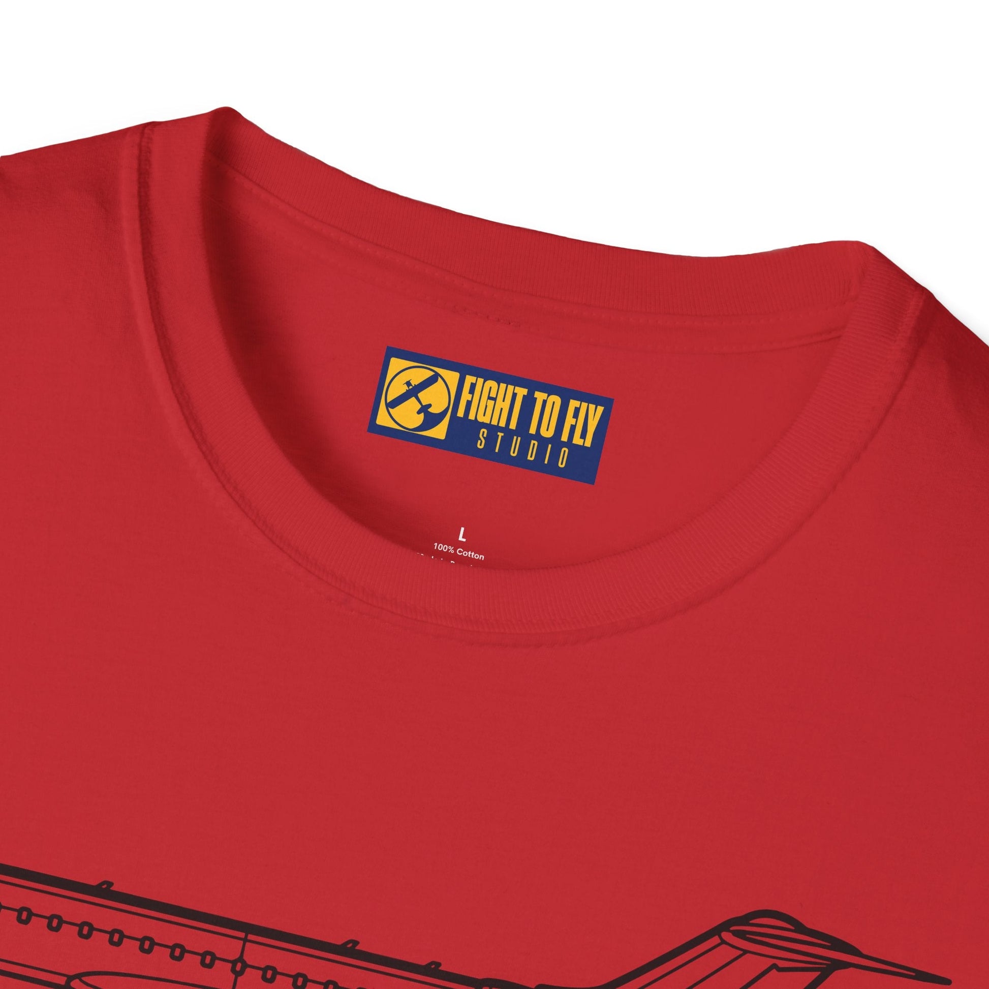 Global 6000 T-Shirt – Long-Range Business Jet Side Profile Aviation Tee - Pilot gifts - WWII warbird t-shirt