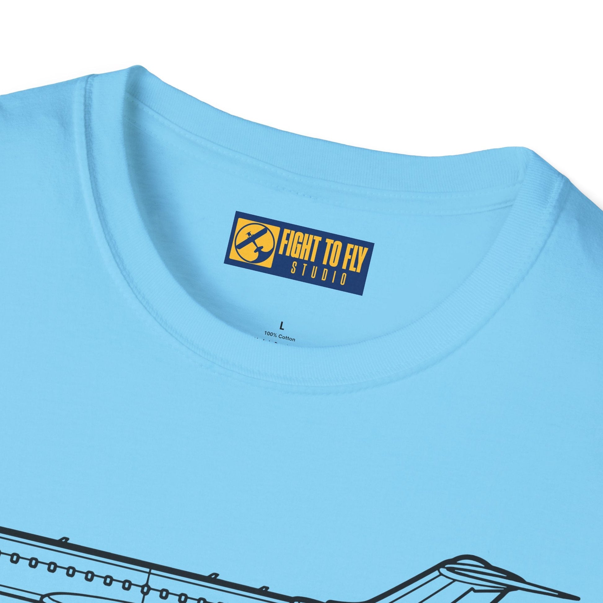 Global 6000 T-Shirt – Long-Range Business Jet Side Profile Aviation Tee - Pilot gifts - WWII warbird t-shirt