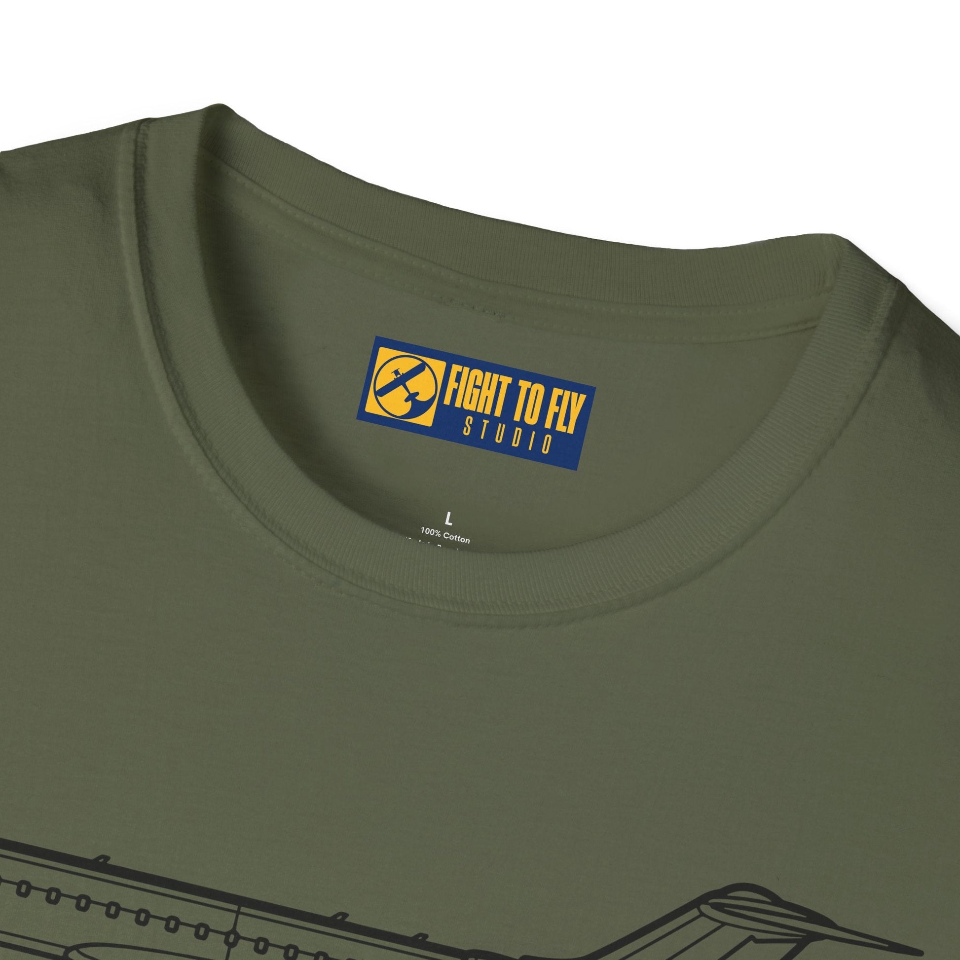 Global 6000 T-Shirt – Long-Range Business Jet Side Profile Aviation Tee - Pilot gifts - WWII warbird t-shirt