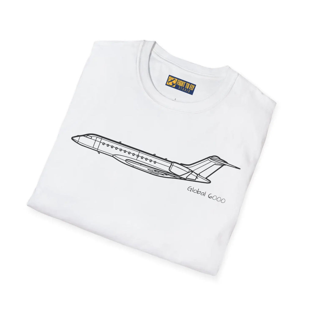 Global 6000 T-Shirt - Pilot gifts - WWII warbird t-shirt