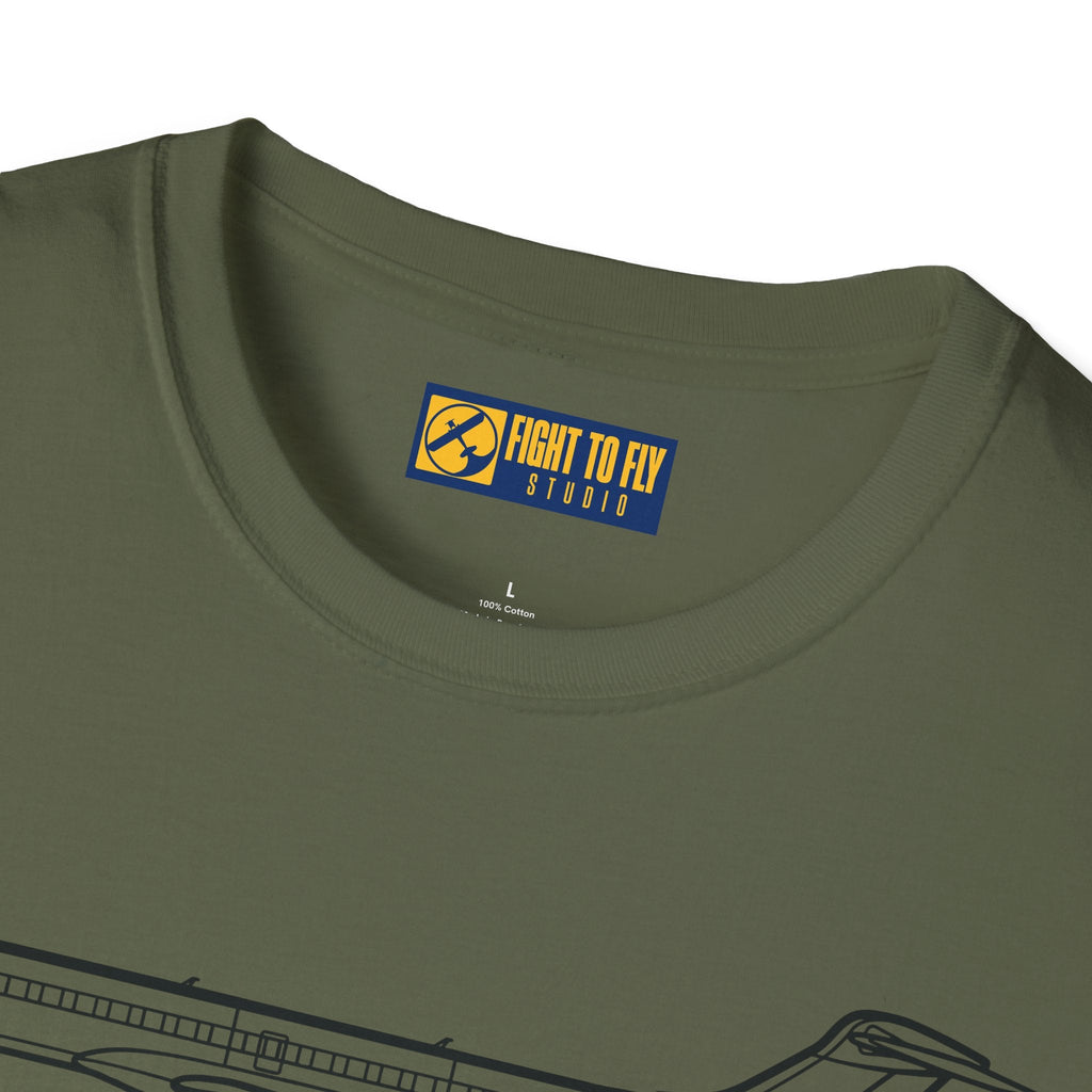 Global 7500 T-Shirt – Flagship Business Jet Aviation Tee - Pilot gifts - WWII warbird t-shirt