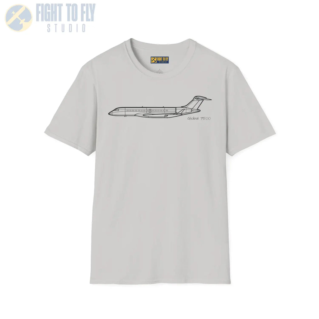 Global 7500 T-Shirt - Pilot gifts - WWII warbird t-shirt
