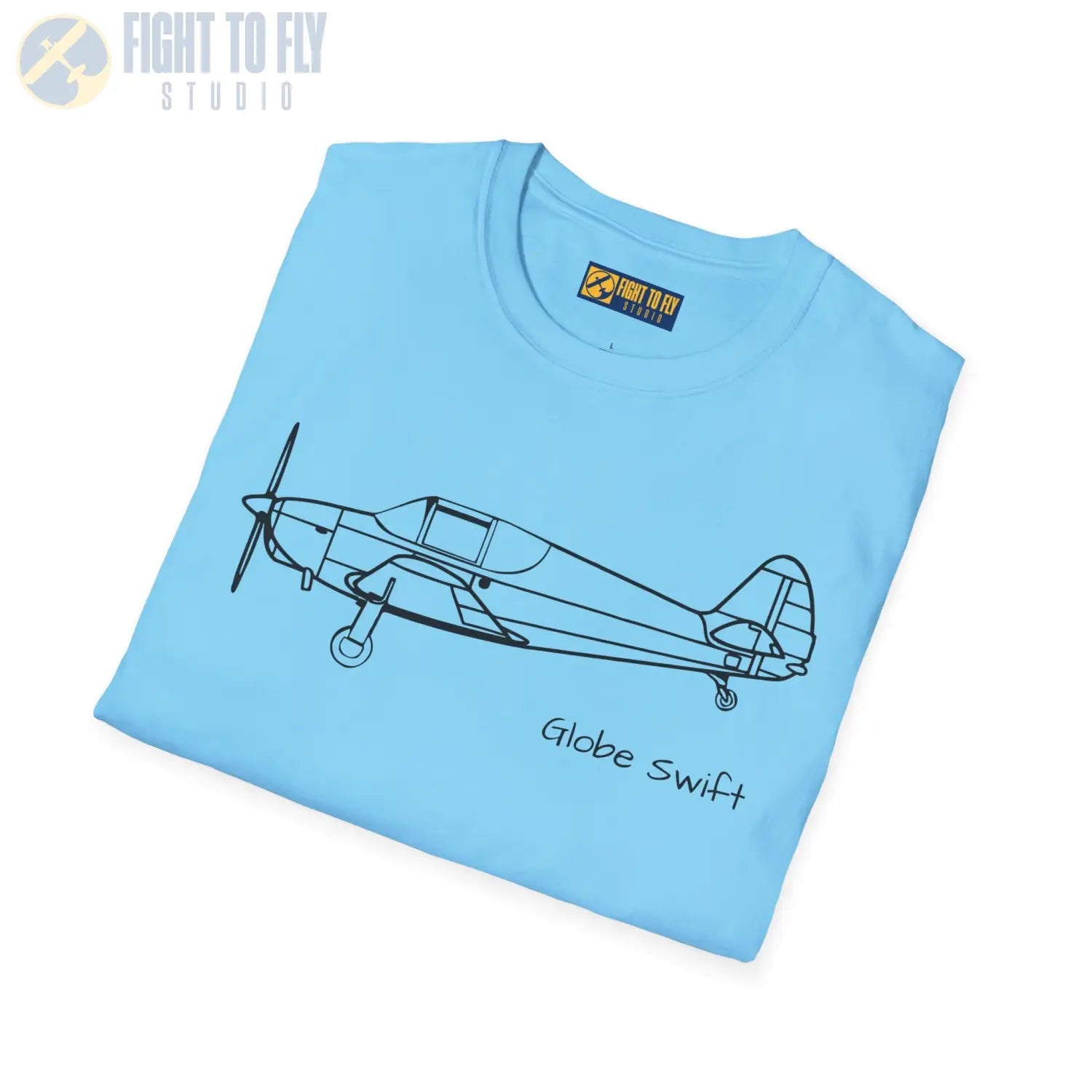 Globe Swift T-Shirt - Pilot gifts - WWII warbird t-shirt