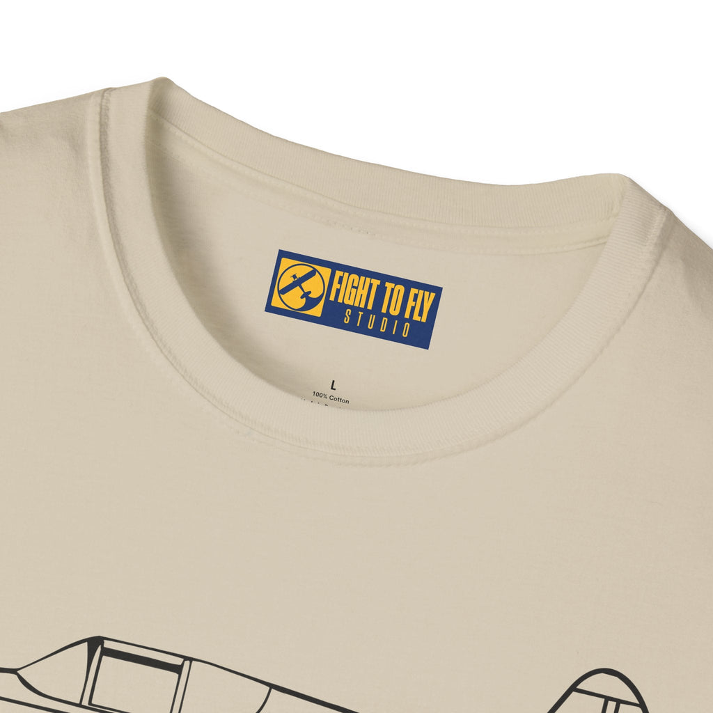 Globe Swift T-Shirt – Vintage Sport Aircraft Aviation Tee - Pilot gifts - WWII warbird t-shirt