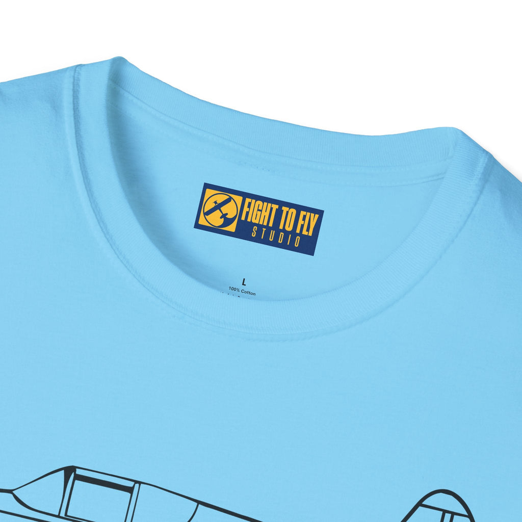 Globe Swift T-Shirt – Vintage Sport Aircraft Aviation Tee - Pilot gifts - WWII warbird t-shirt