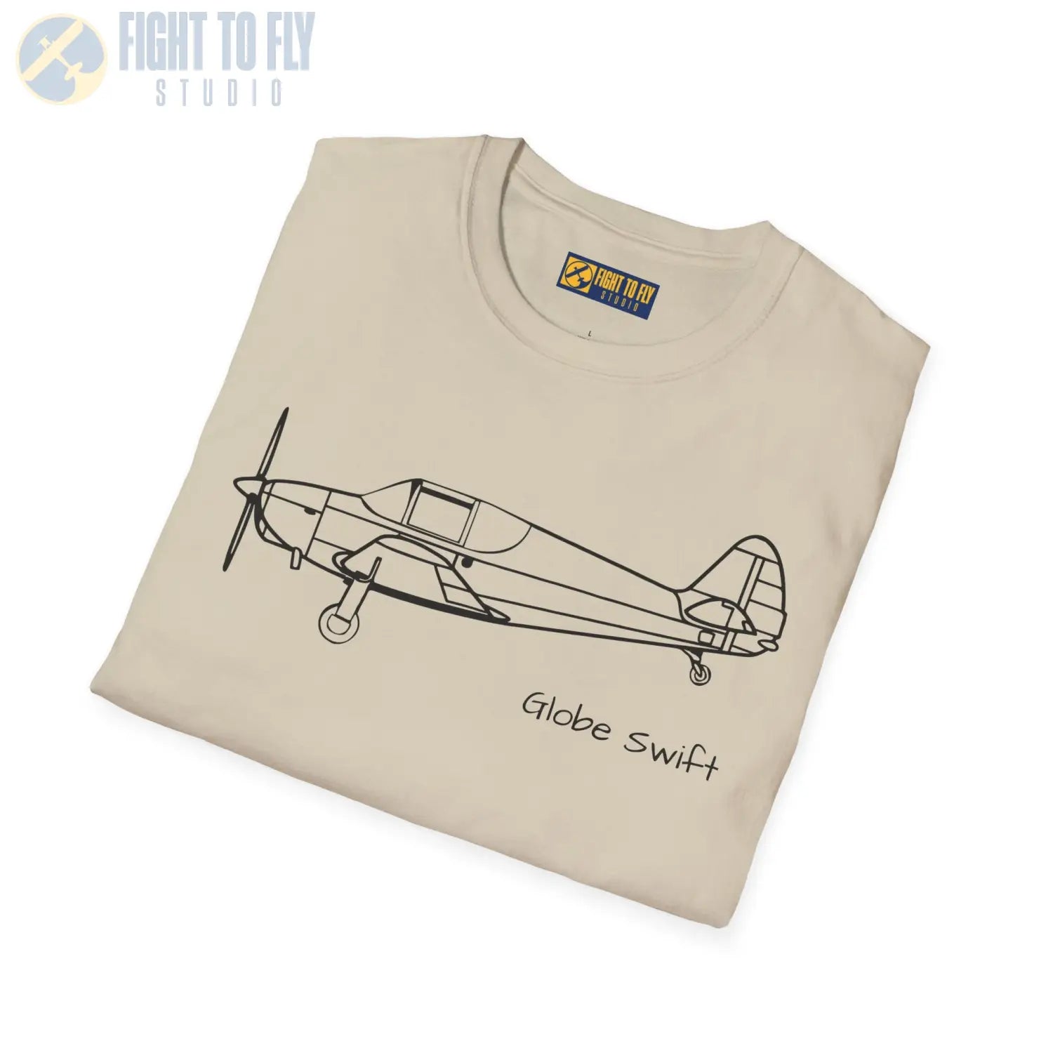 Globe Swift T-Shirt - Pilot gifts - WWII warbird t-shirt