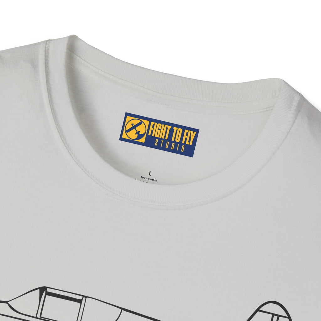 Globe Swift T-Shirt – Vintage Sport Aircraft Aviation Tee - Pilot gifts - WWII warbird t-shirt