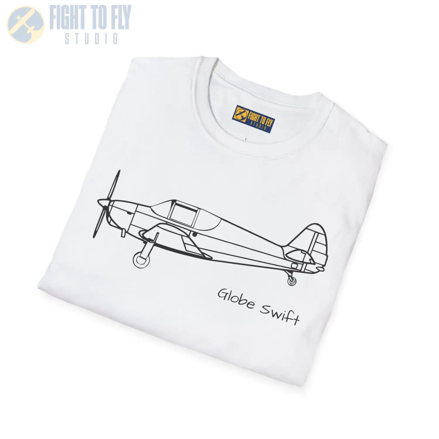 Globe Swift T-Shirt - Pilot gifts - WWII warbird t-shirt