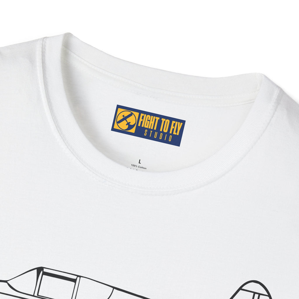 Globe Swift T-Shirt – Vintage Sport Aircraft Aviation Tee - Pilot gifts - WWII warbird t-shirt