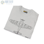 Globe Swift Top View T-Shirt - Pilot gifts - WWII warbird t-shirt