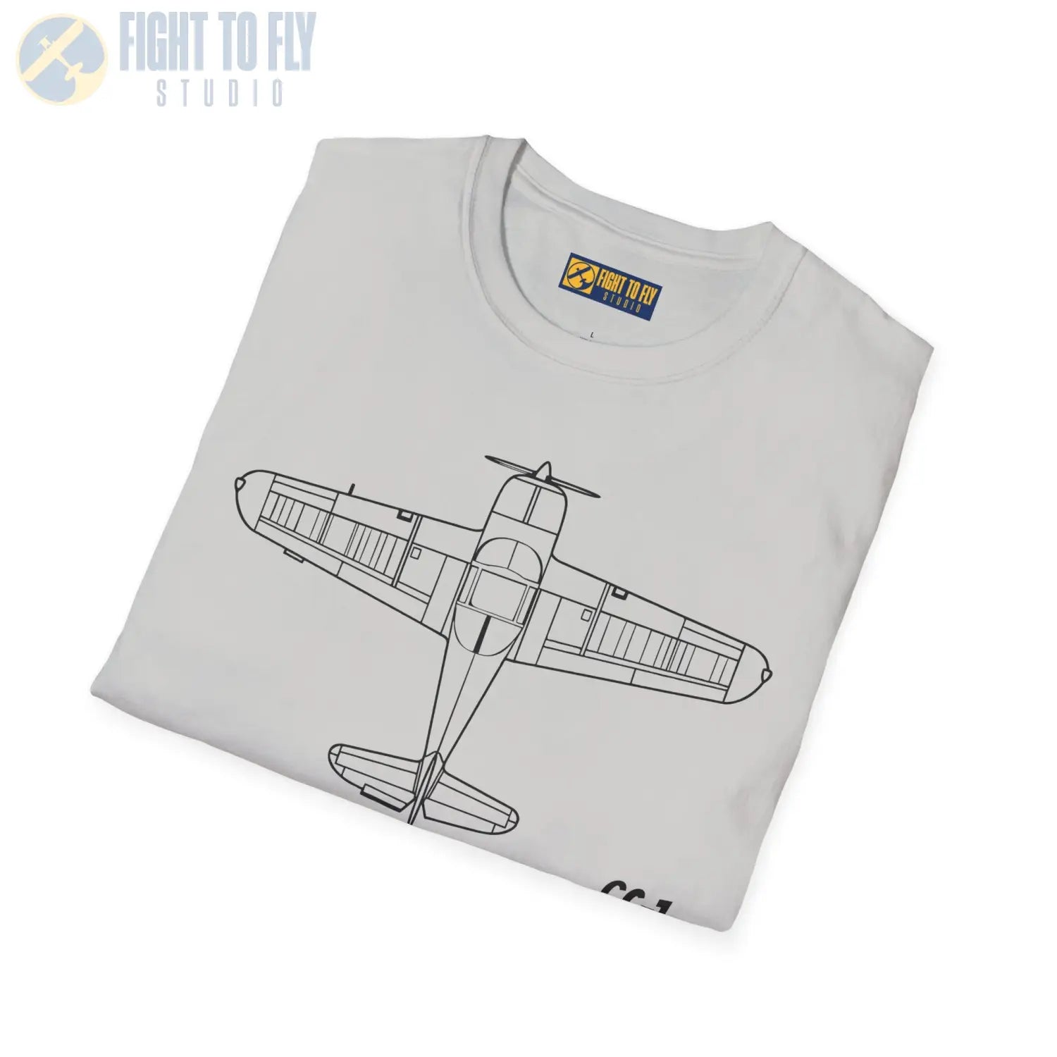 Globe Swift Top View T-Shirt - Pilot gifts - WWII warbird t-shirt