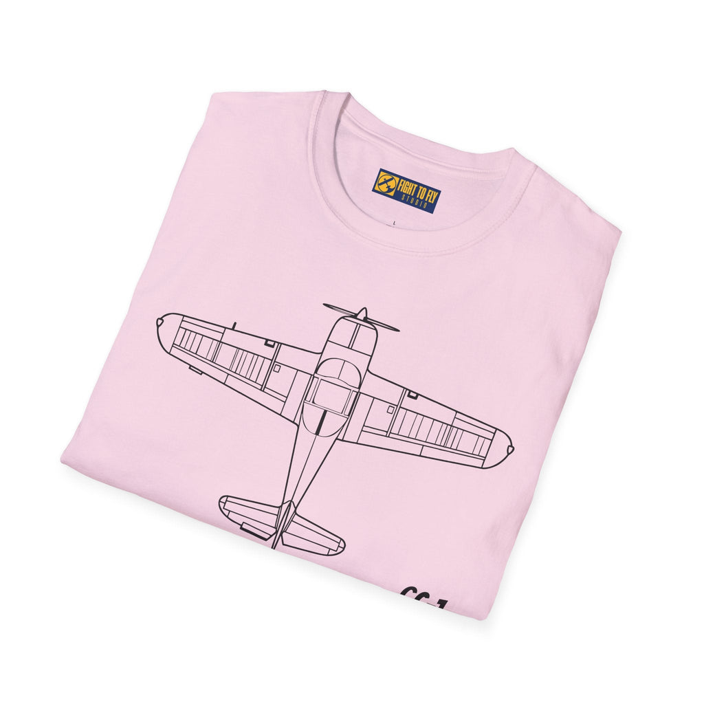 Globe Swift Top View T-Shirt – Overhead Vintage Aircraft Aviation Tee - Gifts for pilots - apparel