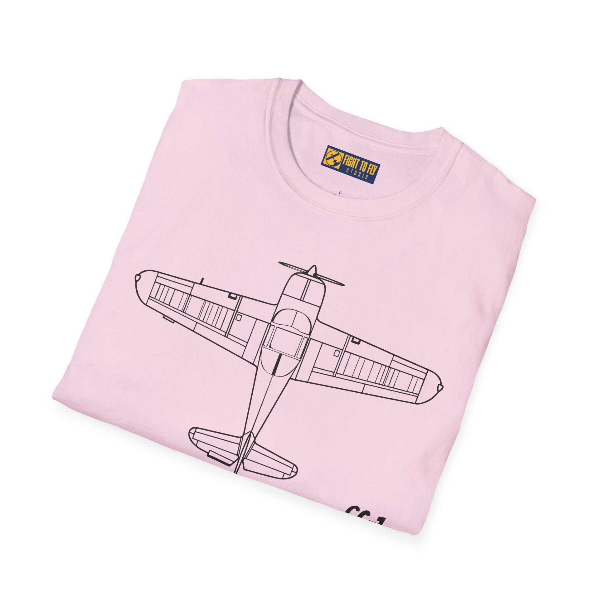 Globe Swift Top View T-Shirt – Overhead Vintage Aircraft Aviation Tee - Gifts for pilots - apparel