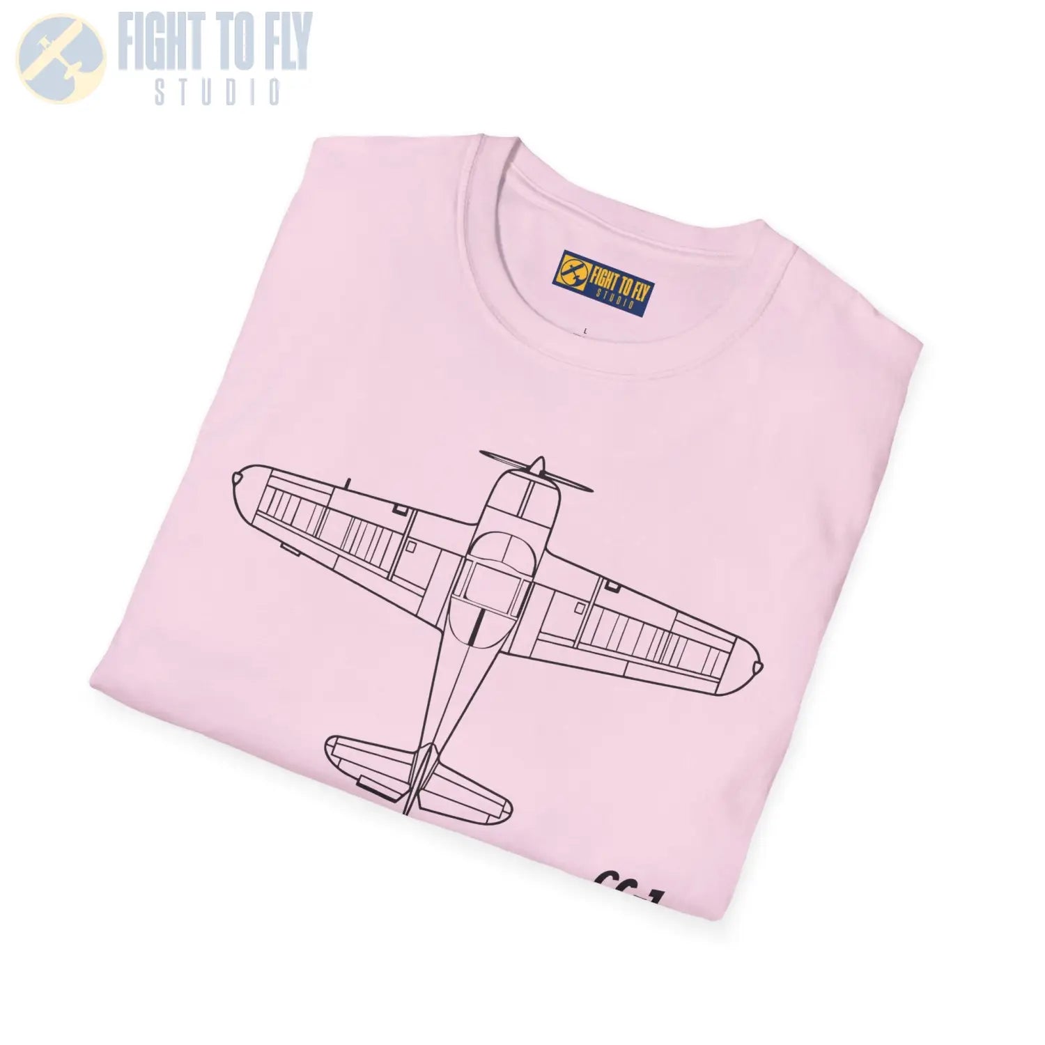 Globe Swift Top View T-Shirt - Pilot gifts - WWII warbird t-shirt