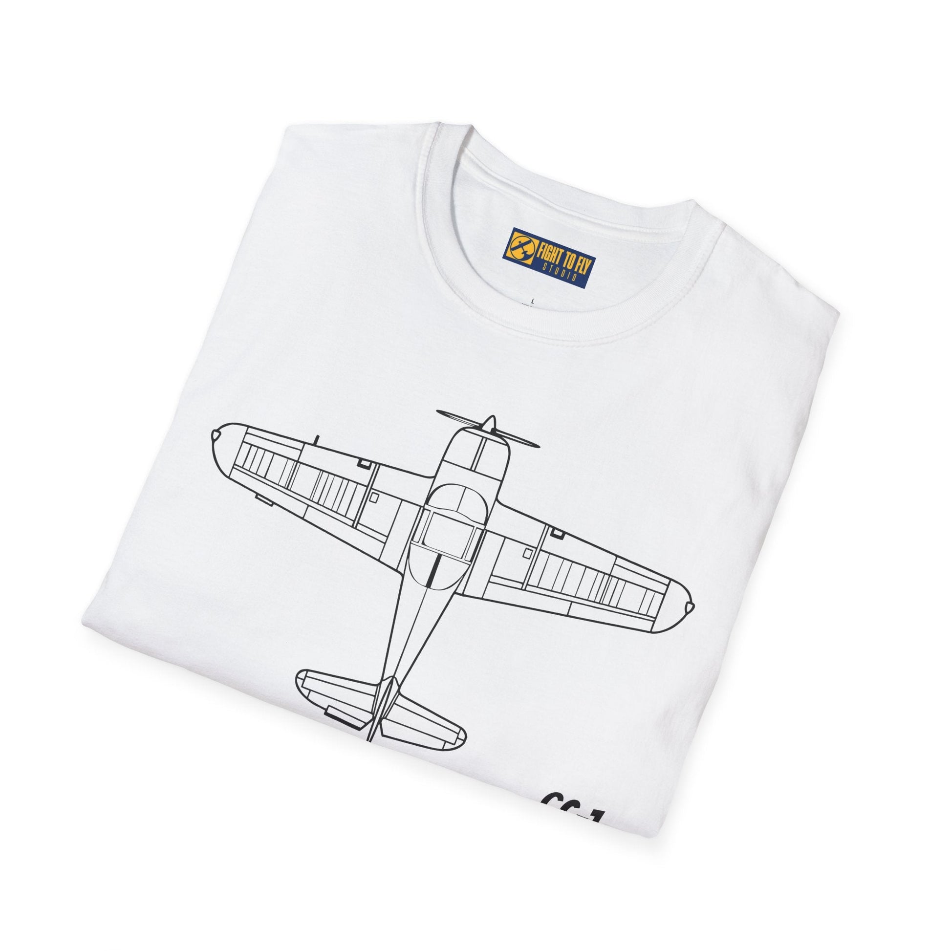 Globe Swift Top View T-Shirt – Overhead Vintage Aircraft Aviation Tee - Gifts for pilots - apparel