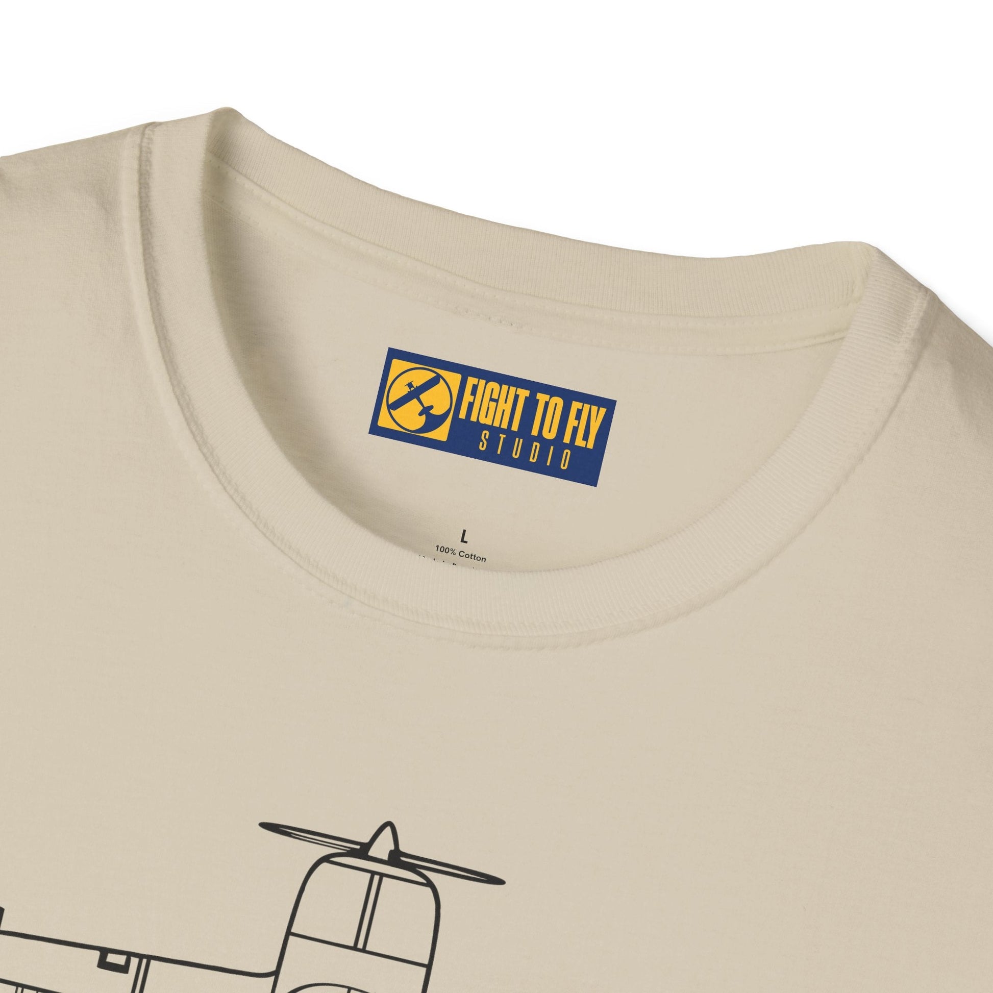 Globe Swift Top View T-Shirt – Overhead Vintage Aircraft Aviation Tee - Gifts for pilots - apparel