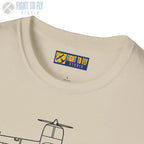 Globe Swift Top View T-Shirt - Pilot gifts - WWII warbird t-shirt