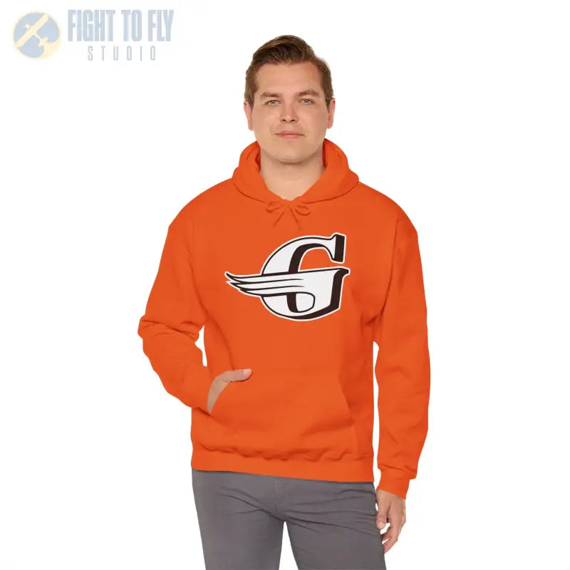 Gloster Logo Unisex Hooded Sweatshirt - Cozy and Stylish - Hoodie - Gifts for pilots - Aviation apparel