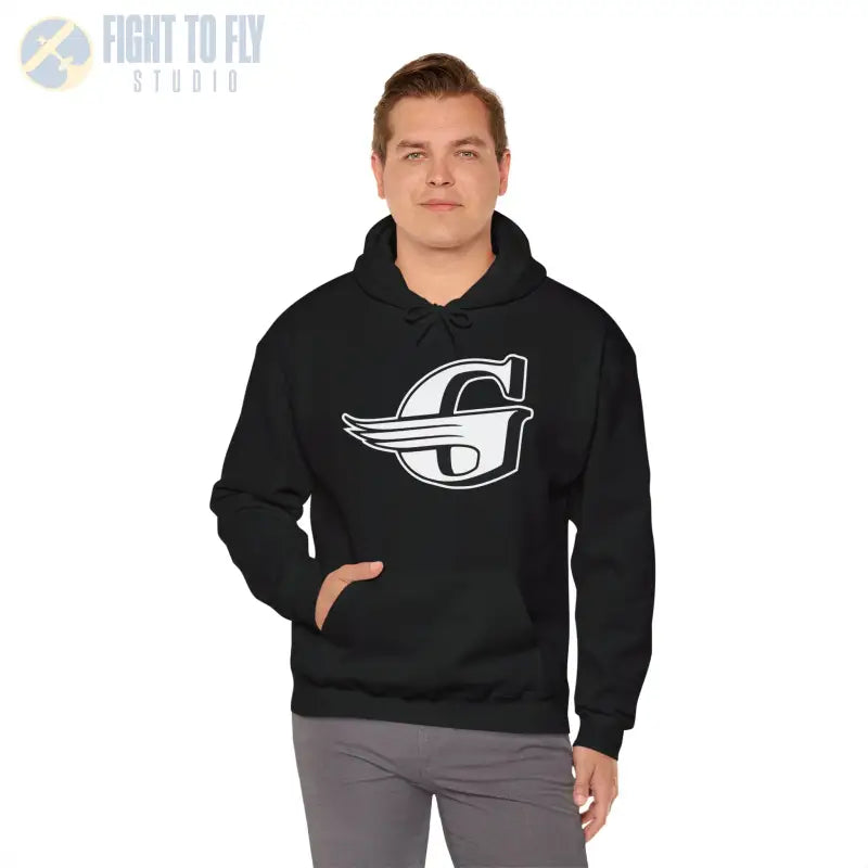 Gloster Logo Unisex Hooded Sweatshirt - Cozy and Stylish - Hoodie - Gifts for pilots - Aviation apparel