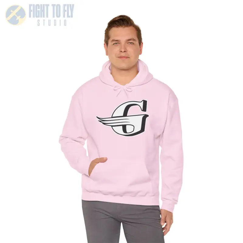 Gloster Logo Unisex Hooded Sweatshirt - Cozy and Stylish - Hoodie - Gifts for pilots - Aviation apparel