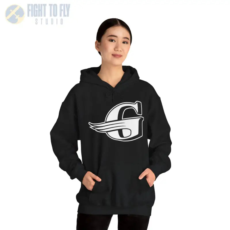 Gloster Logo Unisex Hooded Sweatshirt - Cozy and Stylish - Hoodie - Gifts for pilots - Aviation apparel