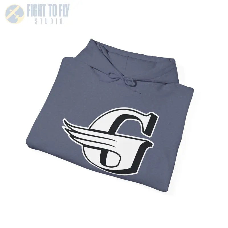 Gloster Logo Unisex Hooded Sweatshirt - Cozy and Stylish - Hoodie - Gifts for pilots - Aviation apparel