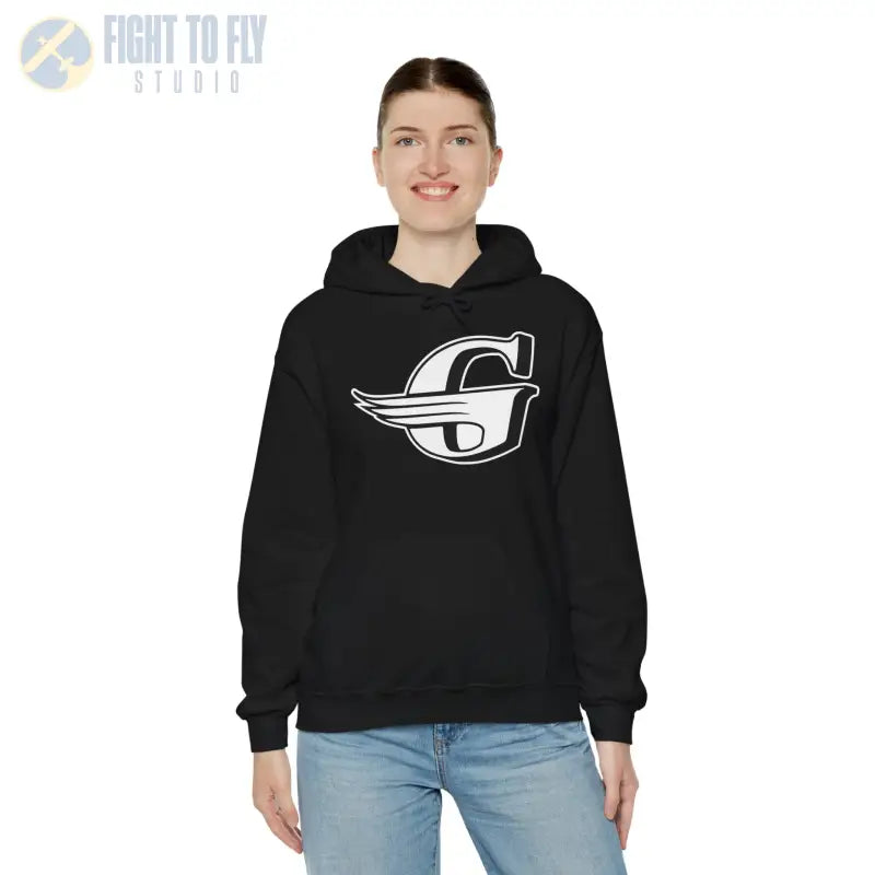 Gloster Logo Unisex Hooded Sweatshirt - Cozy and Stylish - Hoodie - Gifts for pilots - Aviation apparel