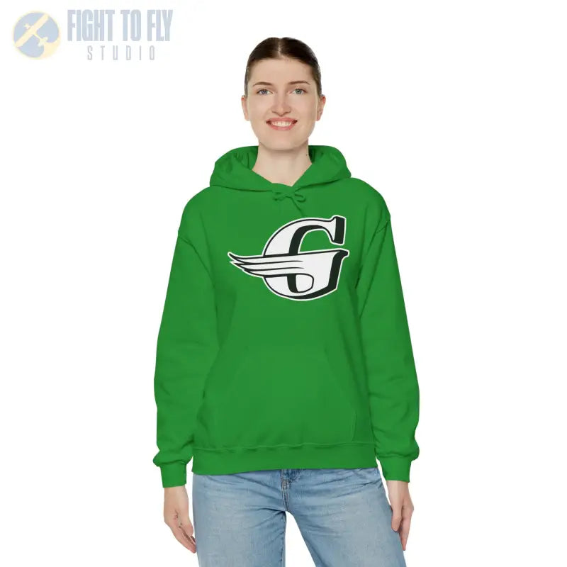 Gloster Logo Unisex Hooded Sweatshirt - Cozy and Stylish - Hoodie - Gifts for pilots - Aviation apparel