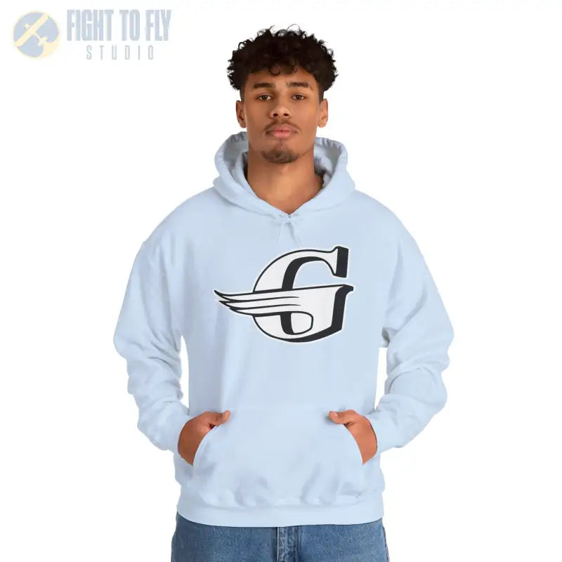 Gloster Logo Unisex Hooded Sweatshirt - Cozy and Stylish - Hoodie - Gifts for pilots - Aviation apparel