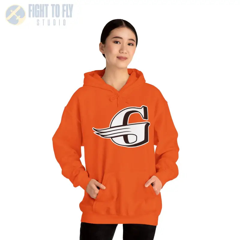 Gloster Logo Unisex Hooded Sweatshirt - Cozy and Stylish - Hoodie - Gifts for pilots - Aviation apparel