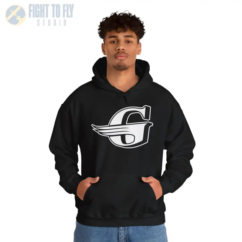 Gloster Logo Unisex Hooded Sweatshirt - Cozy and Stylish - Hoodie - Gifts for pilots - Aviation apparel