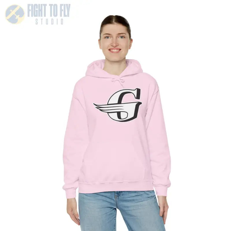 Gloster Logo Unisex Hooded Sweatshirt - Cozy and Stylish - Hoodie - Gifts for pilots - Aviation apparel